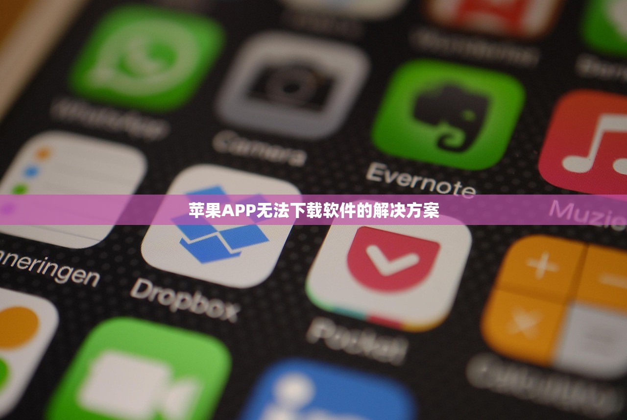 苹果APP无法下载软件的解决方案
