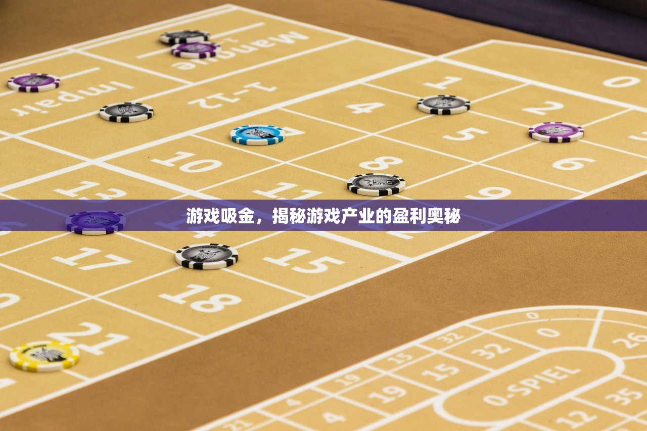 游戏吸金，揭秘游戏产业的盈利奥秘