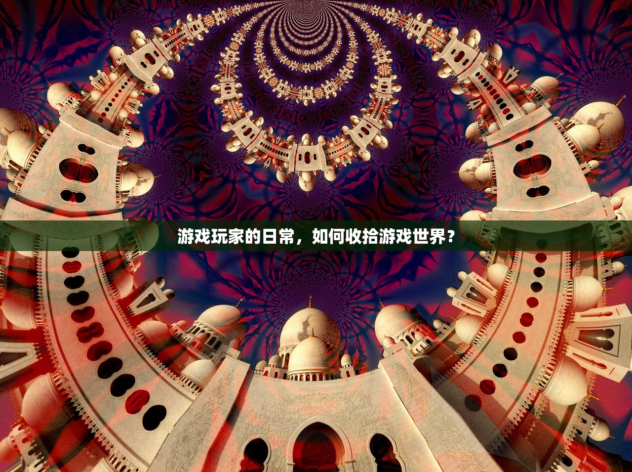 游戏玩家的日常，如何收拾游戏世界？