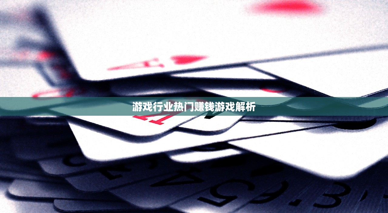 游戏行业热门赚钱游戏解析