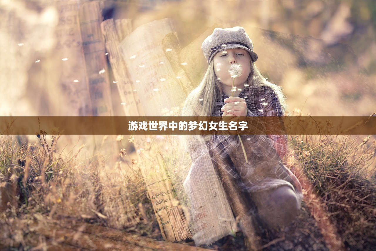 游戏世界中的梦幻女生名字