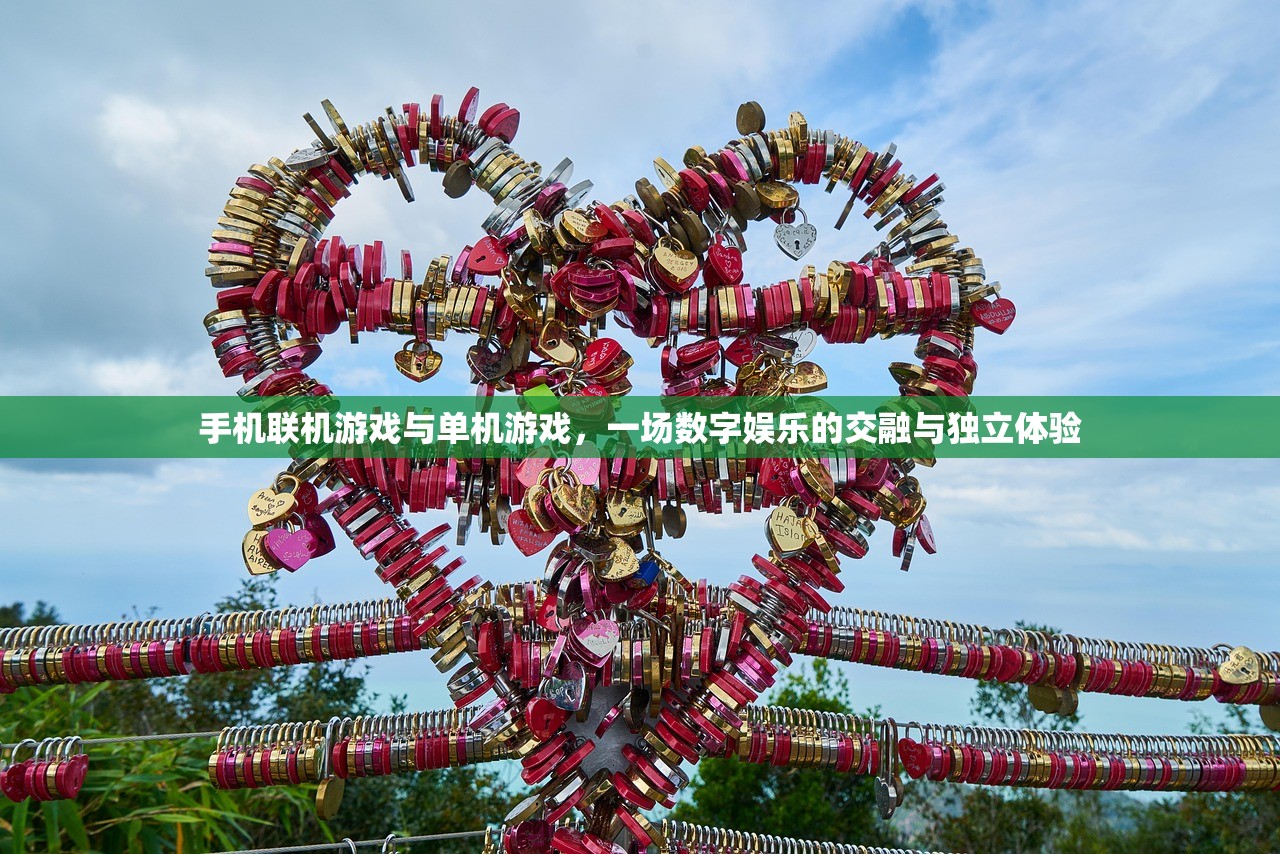 手机联机游戏与单机游戏，一场数字娱乐的交融与独立体验