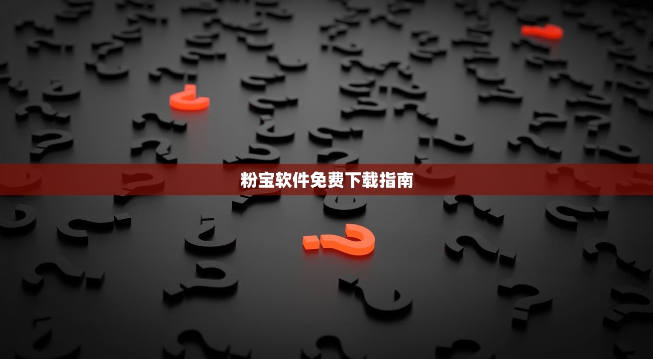 粉宝软件免费下载指南