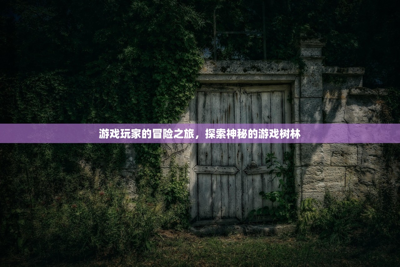 游戏玩家的冒险之旅，探索神秘的游戏树林