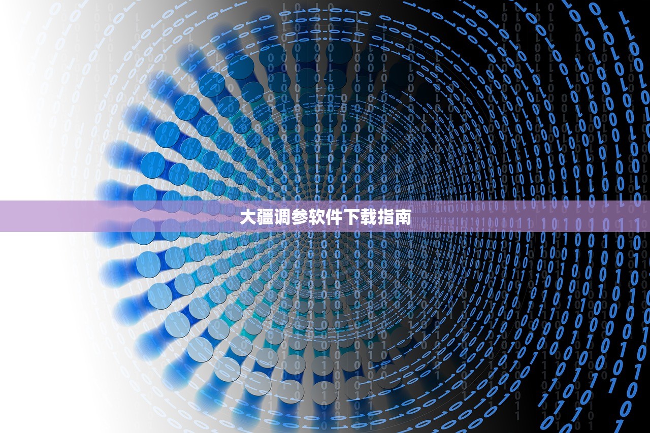 大疆调参软件下载指南
