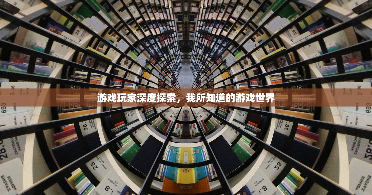 游戏玩家深度探索，我所知道的游戏世界