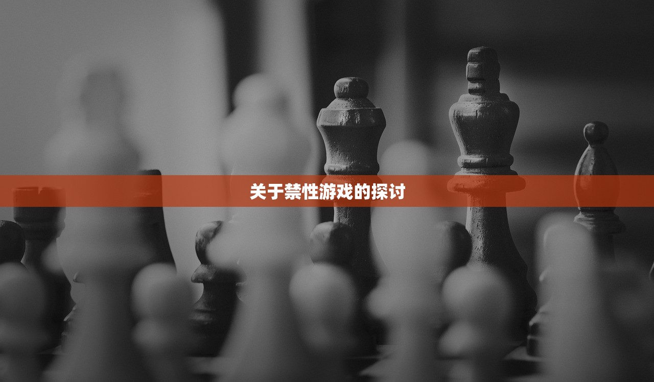 关于禁性游戏的探讨