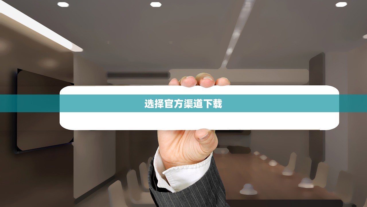 选择官方渠道下载