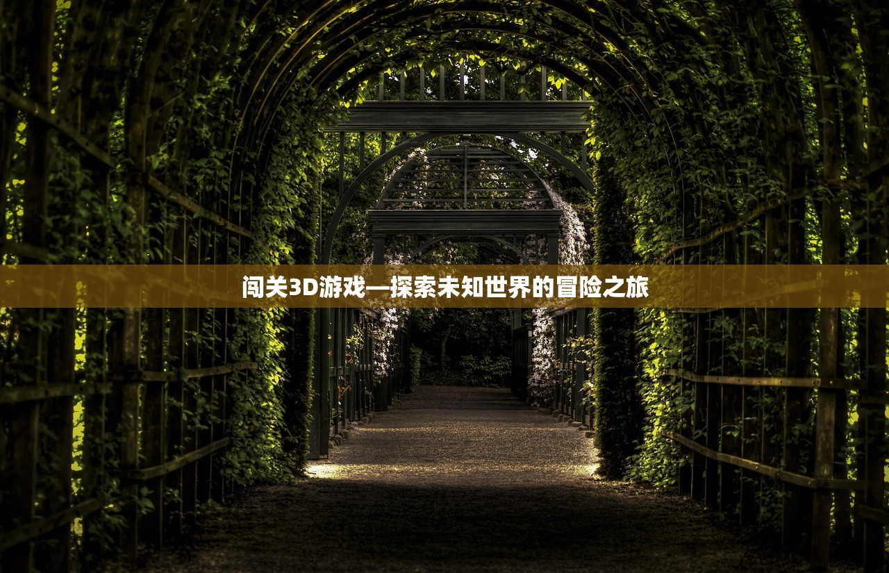 闯关3D游戏—探索未知世界的冒险之旅