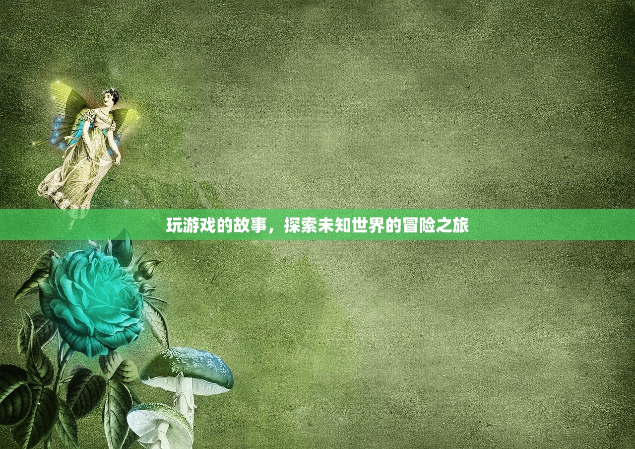 玩游戏的故事，探索未知世界的冒险之旅