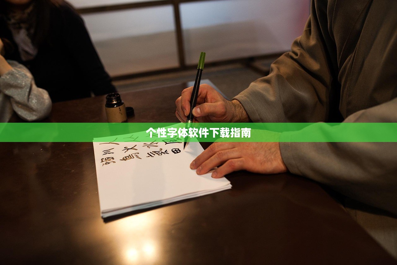 个性字体软件下载指南
