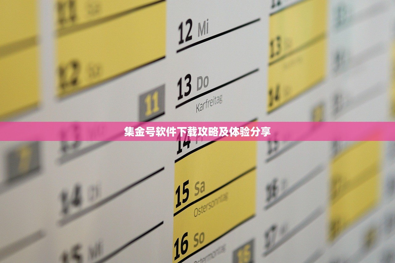 集金号软件下载攻略及体验分享
