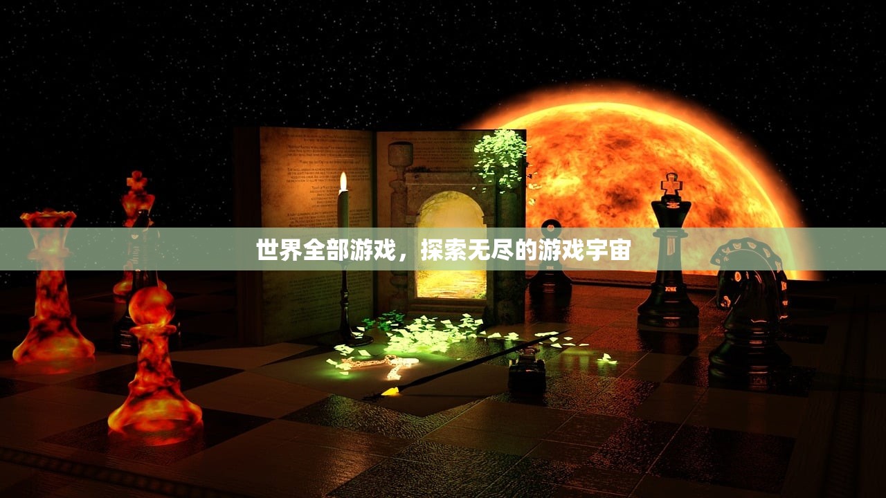 世界全部游戏，探索无尽的游戏宇宙