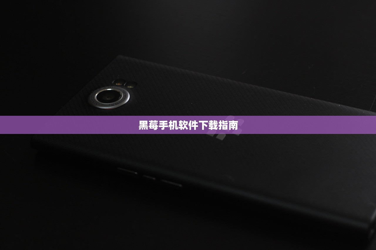 黑莓手机软件下载指南