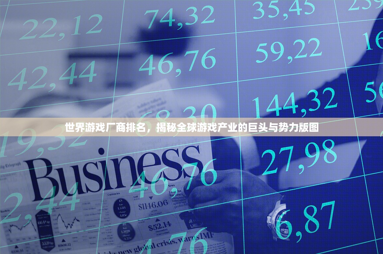 世界游戏厂商排名，揭秘全球游戏产业的巨头与势力版图