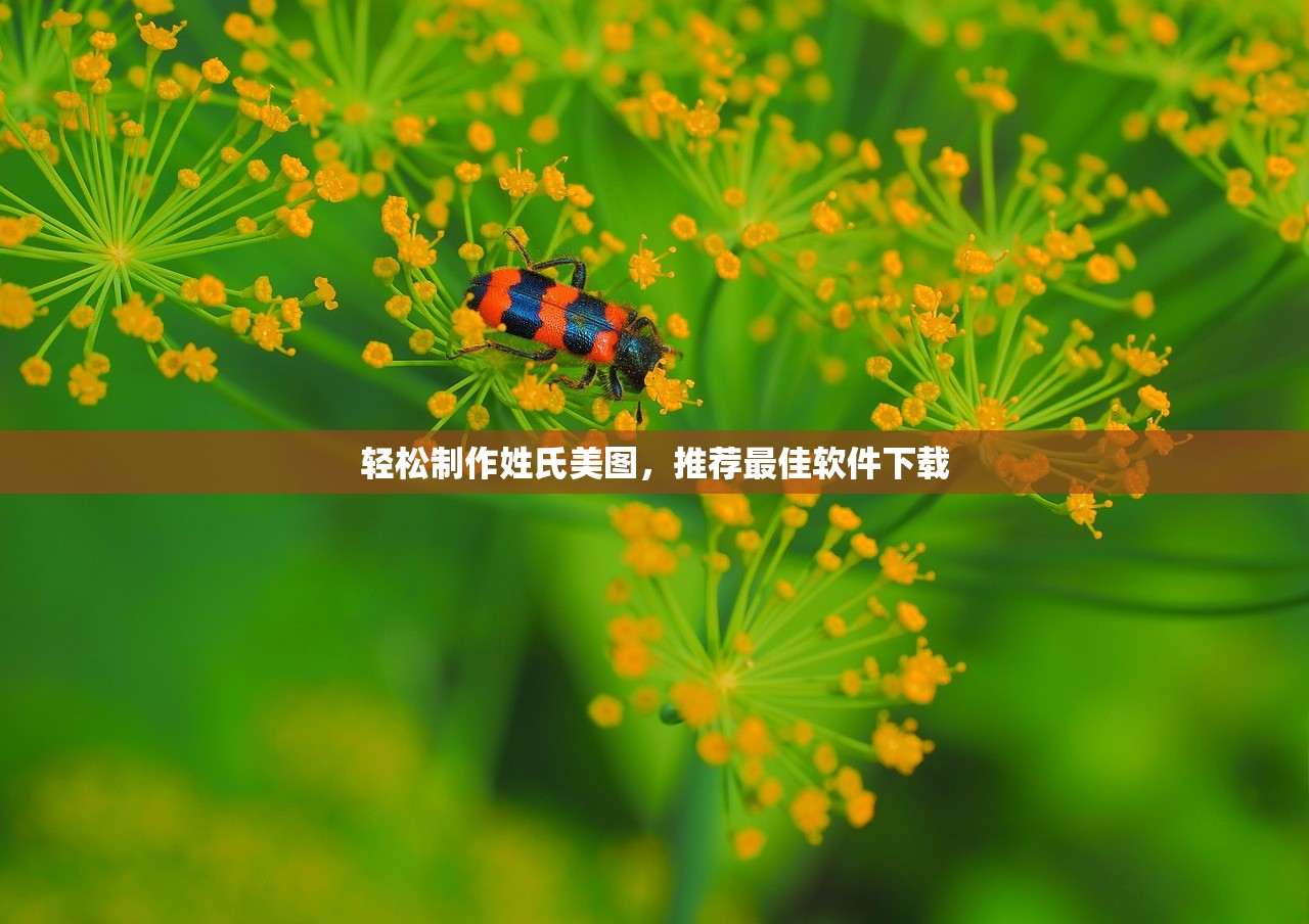 轻松制作姓氏美图，推荐最佳软件下载