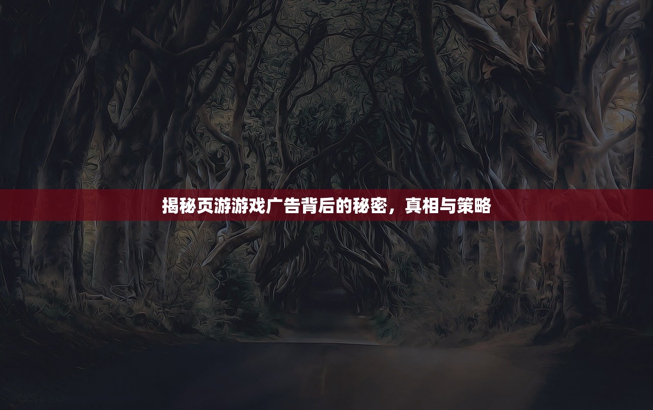 揭秘页游游戏广告背后的秘密，真相与策略