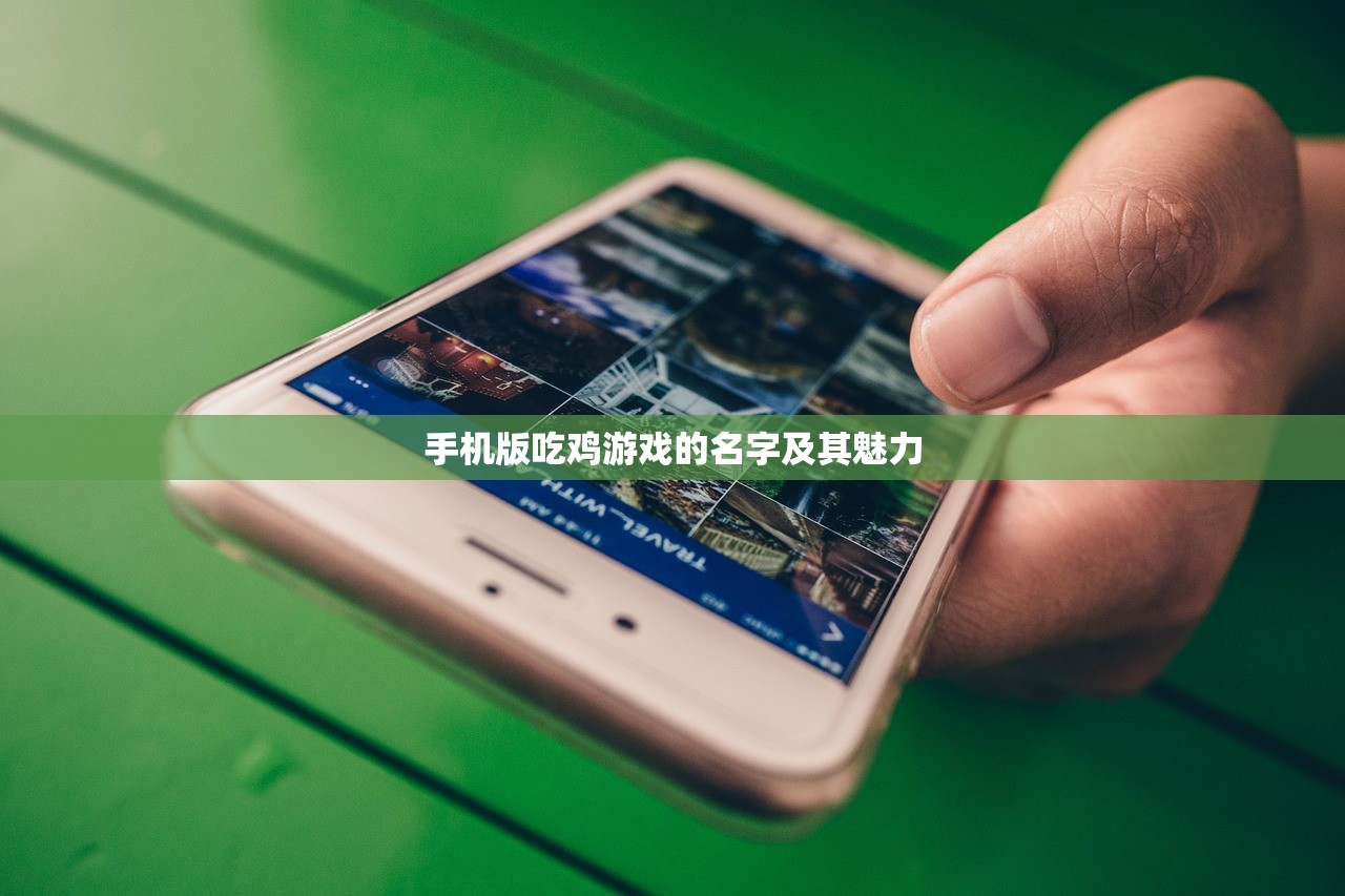 手机版吃鸡游戏的名字及其魅力