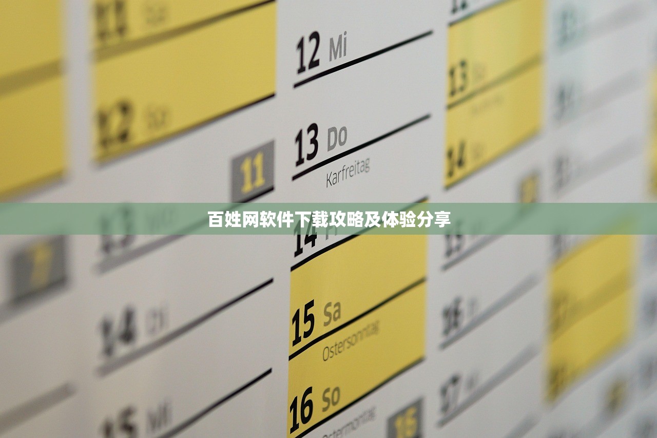 百姓网软件下载攻略及体验分享