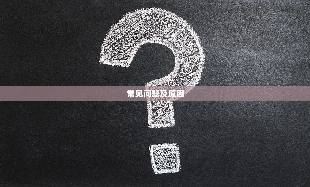 常见问题及原因