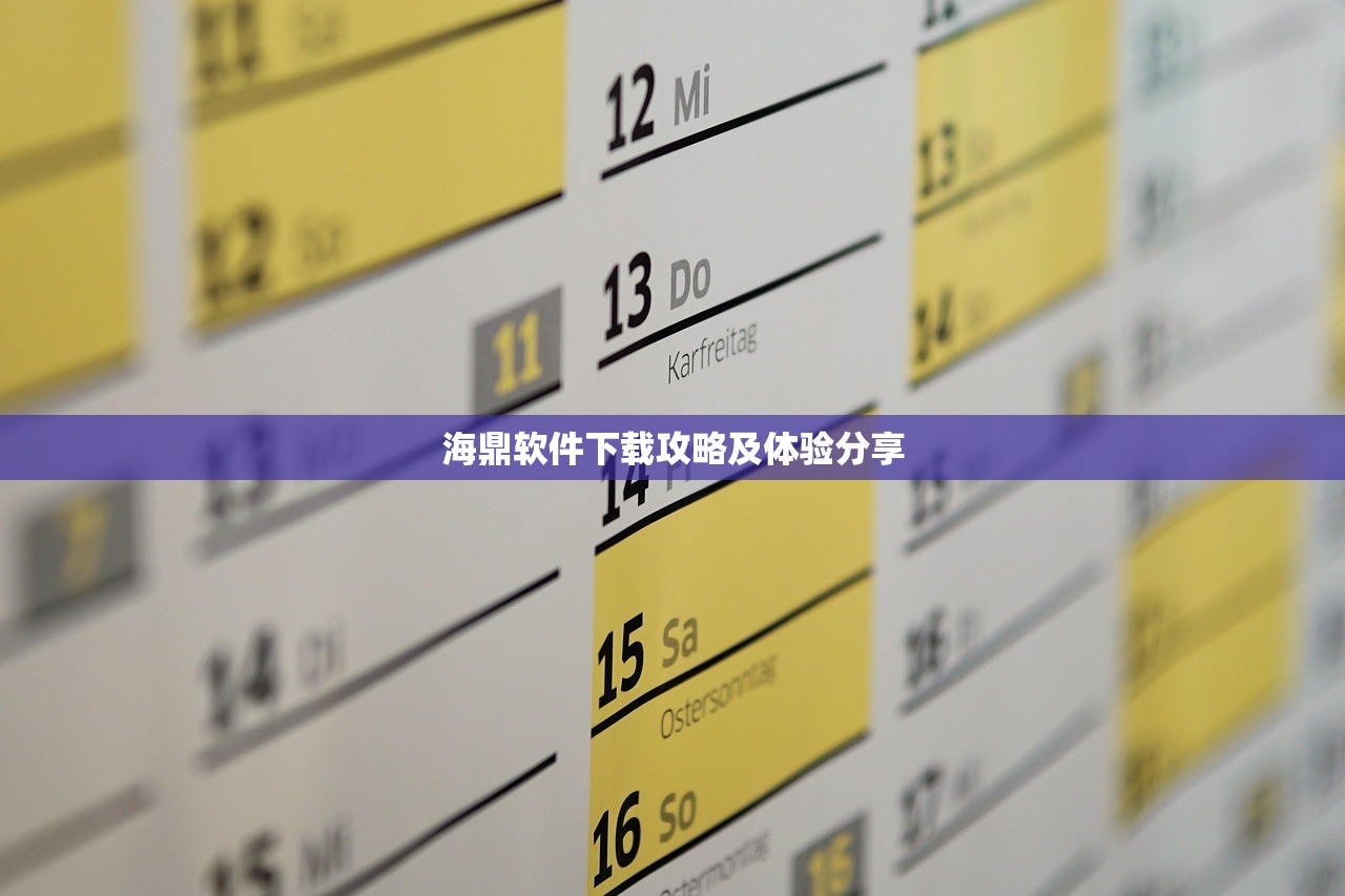 海鼎软件下载攻略及体验分享